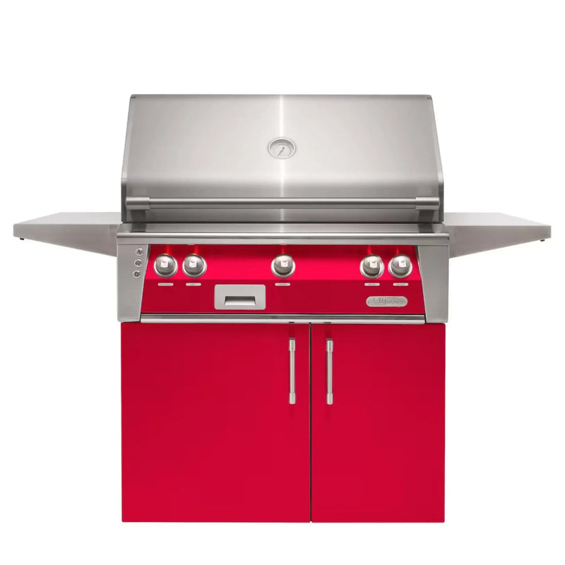 Alfresco 36-Inch Stainless Steel Freestanding Gas Grill w/ Rotisserie & Sear Zone - Patioscape Outdoors
