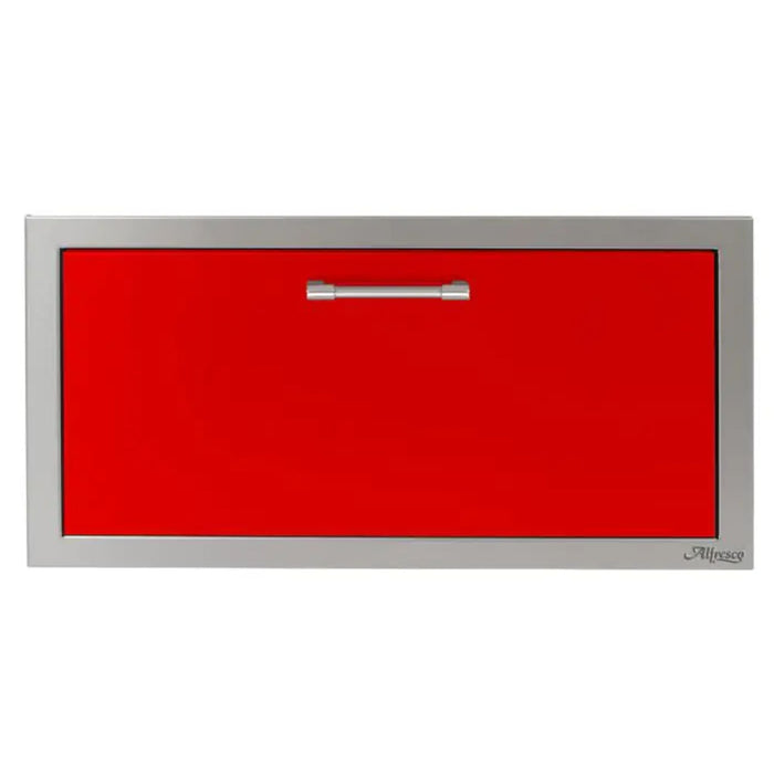 Alfresco 30-Inch VersaPower Stainless Steel Soft-Close Single Drawer