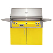 Alfresco 42" Freestanding Stainless Steel Gas Grill with Sear Zone, Rotisserie & Smoker System - Patioscape Outdoors