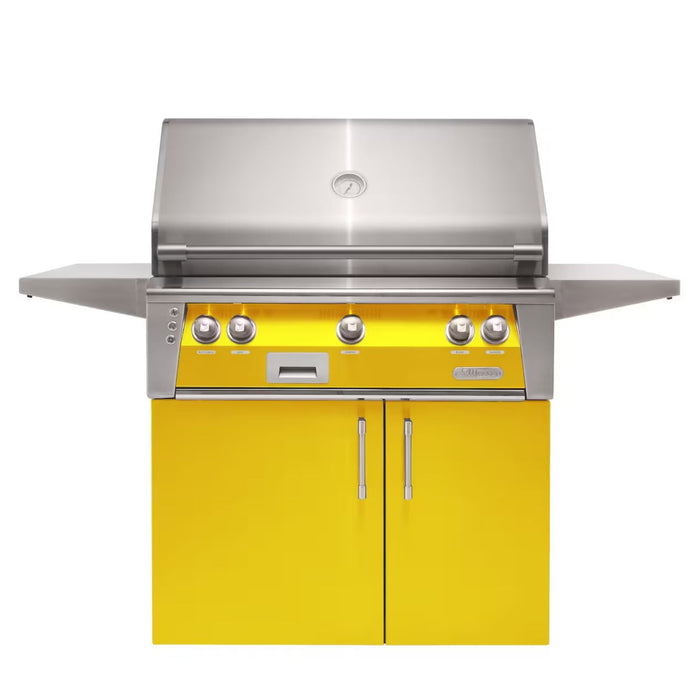 Alfresco 36-Inch Stainless Steel Freestanding Gas Grill w/ Rotisserie