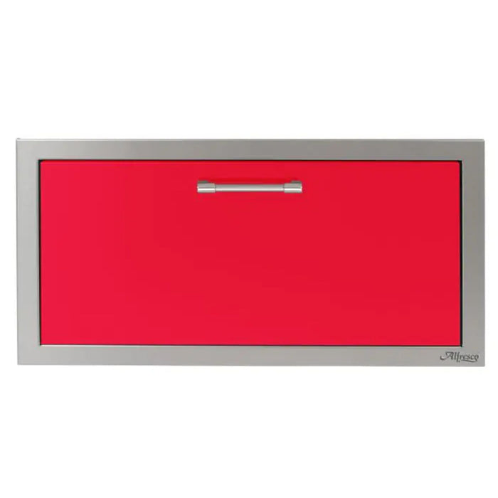 Alfresco 30-Inch VersaPower Stainless Steel Soft-Close Single Drawer