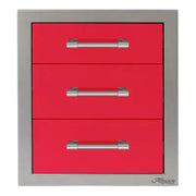 Alfresco 17-Inch Stainless Steel Soft-Close Triple Drawer - Patioscape Outdoors