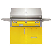 Alfresco Deluxe 42-Inch Stainless Steel Freestanding Gas Grill w/ Rotisserie & Sear Zone - Patioscape Outdoors