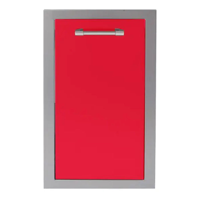 Alfresco 15-Inch Stainless Steel Soft-Close Roll-Out Trash Center