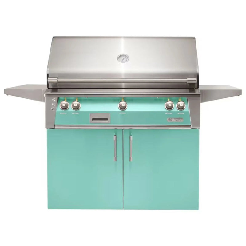 Alfresco 42-Inch Stainless Steel Freestanding Gas Grill w/ Rotisserie - Patioscape Outdoors