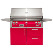 Alfresco Deluxe 42-Inch Stainless Steel Freestanding Gas Grill w/ Rotisserie - Patioscape Outdoors