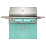Alfresco 42" Freestanding Stainless Steel Gas Grill with Sear Zone, Rotisserie & Smoker System - Patioscape Outdoors