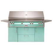 Alfresco ALXE 56-Inch Stainless Steel Freestanding Gas Grill w/ Sear Zone And Rotisserie - Patioscape Outdoors