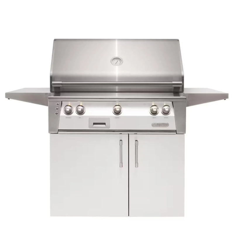 Alfresco 36-Inch Stainless Steel Freestanding Gas Grill w/ Rotisserie - Patioscape Outdoors