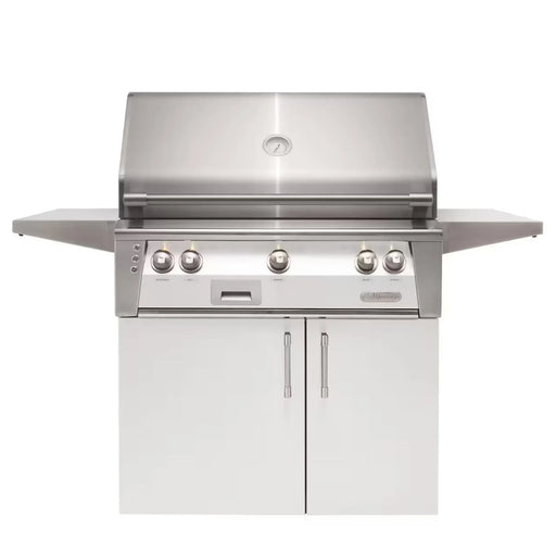 Alfresco 36-Inch Stainless Steel Freestanding Gas Grill w/ Rotisserie - Patioscape Outdoors