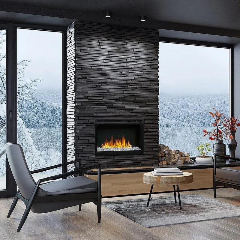 Dimplex Nova 33-Inch Plug-in Electric Firebox with Acrylic Ember Bed - Patioscape Outdoors