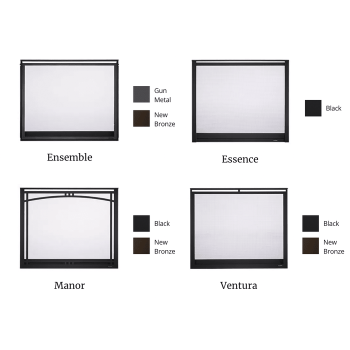 Majestic Meridian Platinum 42" Direct Vent Gas Fireplace - Includes Touchscreen Remote