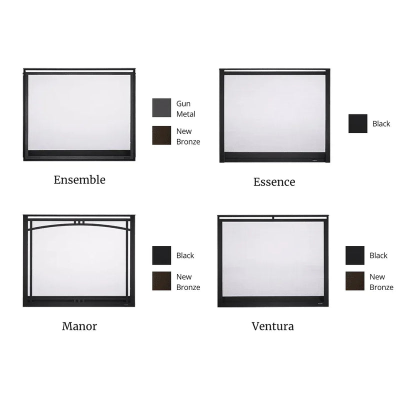 Majestic Meridian Platinum 36" Direct Vent Gas Fireplace - Includes Touchscreen Remote - Patioscape Outdoors