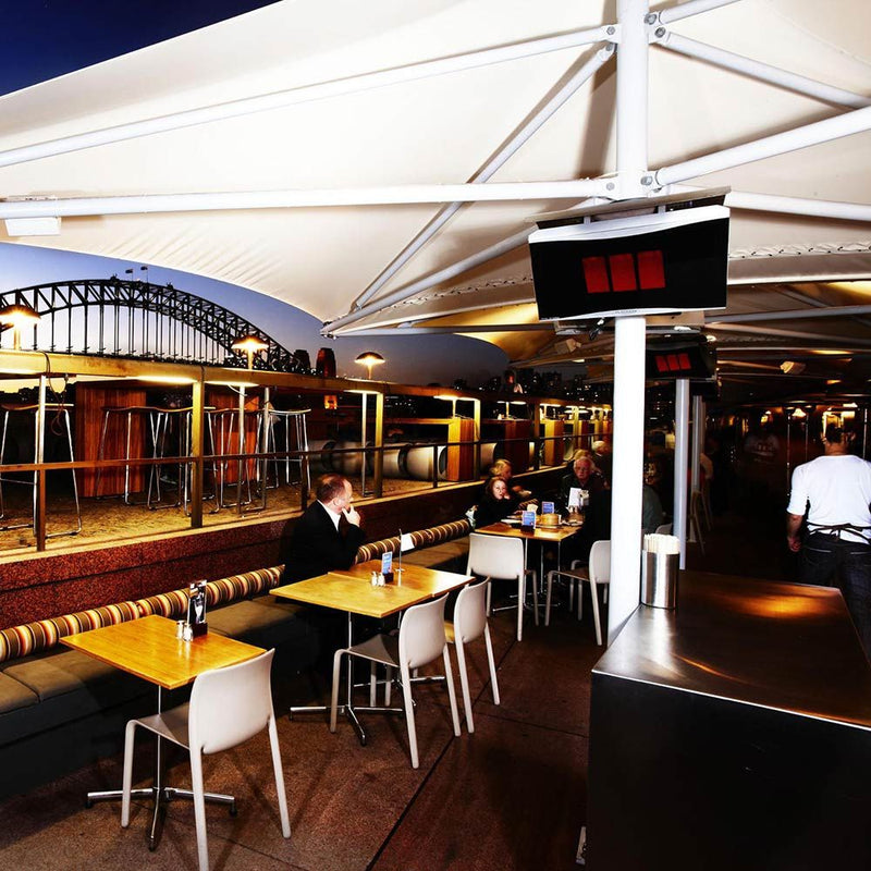 Bromic Platinum 300 Smart-Heat 22-Inch 23,600 BTU Gas Patio Heater