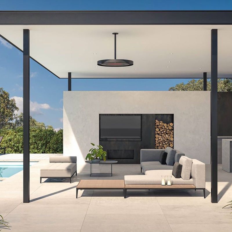 Bromic Eclipse BH0920001-1 Smart-Heat 28-Inch 2900W Dual Element 240V Electric Infrared Heater W/ Twin Pole