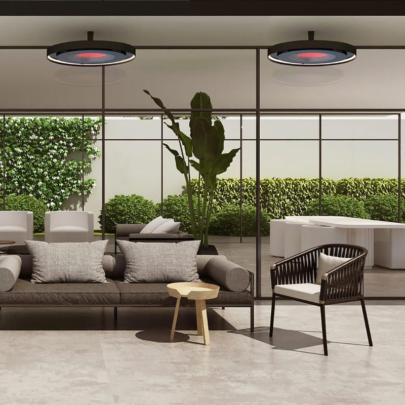 Bromic Eclipse BH0920001-1 Smart-Heat 28-Inch 2900W Dual Element 240V Electric Infrared Heater W/ Twin Pole