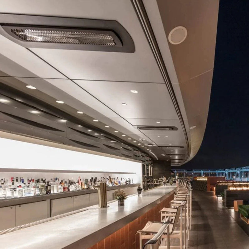 Bromic Tungsten Smart-Heat 44-Inch 4000W Dual Element 240V Electric Infrared Patio Heater