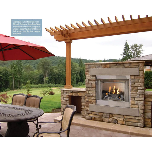 Empire Carol Rose Outdoor 36" Vent-Free Fireplace - Patioscape Outdoors