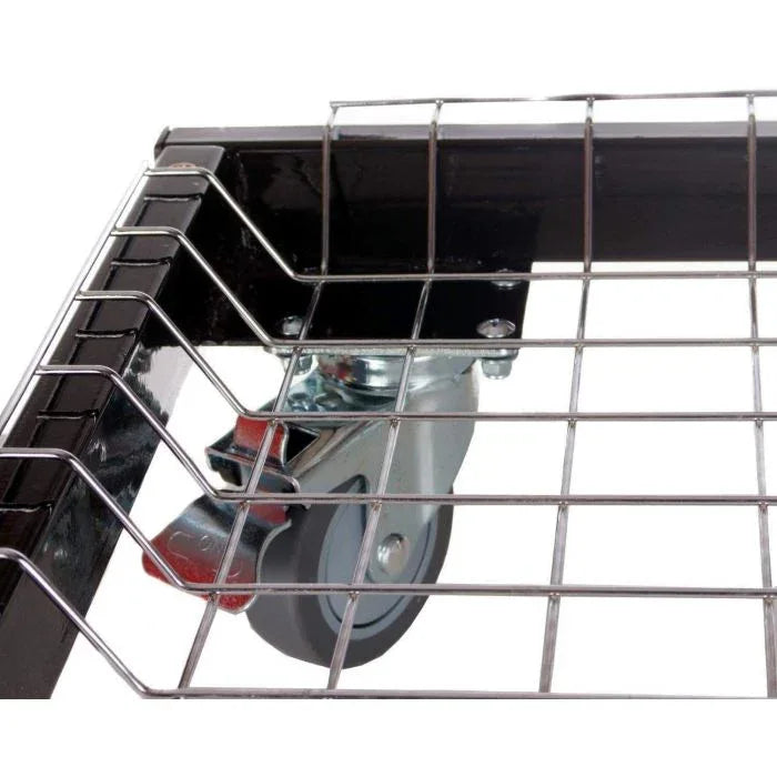 Primo Cart with Stainless Steel Side Shelves for Oval LG 300 & Oval XL 400 - Patioscape Outdoors