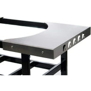 Primo Cart with Stainless Steel Side Shelves for Oval LG 300 & Oval XL 400 - Patioscape Outdoors