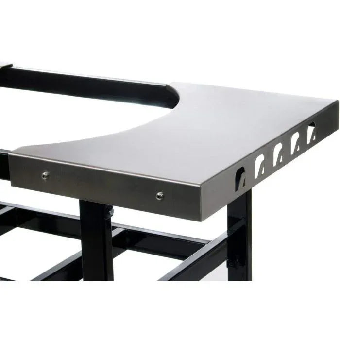 Primo Cart with Stainless Steel Side Shelves for Oval LG 300 & Oval XL 400 - Patioscape Outdoors