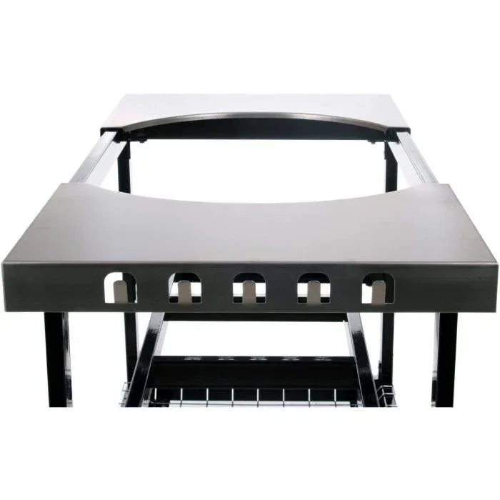Primo Cart with Stainless Steel Side Shelves for Oval LG 300 & Oval XL 400 - Patioscape Outdoors