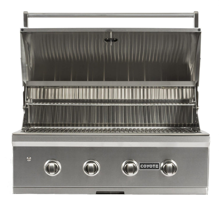 Coyote C-Series 36 Inch Built In Gas Grill - C2C36 LP/NG