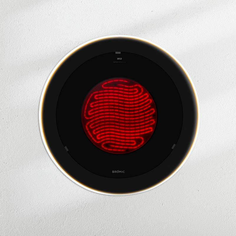 Bromic Eclipse BH0920001-1 Smart-Heat 28-Inch 2900W Dual Element 240V Electric Infrared Heater W/ Twin Pole