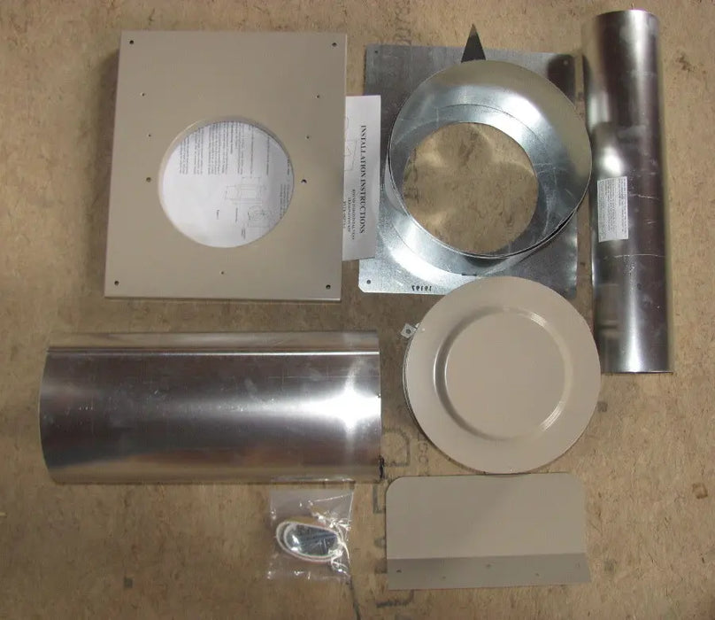 Empire Horizontal Termination Kit for 4" x 6-5/8" Stoves - DVKHP45