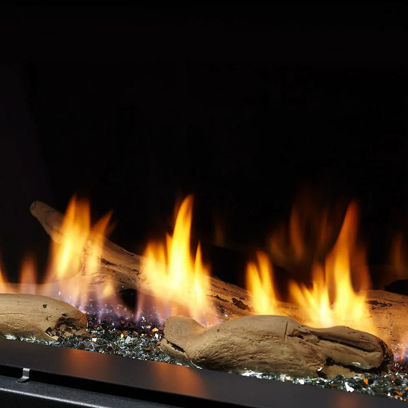 Majestic Echelon II See-Through Direct Vent Gas Fireplace - 48" - with IntelliFire Touchscreen Remote - Patioscape Outdoors