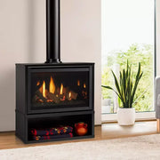 Majestic Ruby Freestanding 30" Direct Vent Gas Fireplace - Includes Touchscreen Remote - Patioscape Outdoors