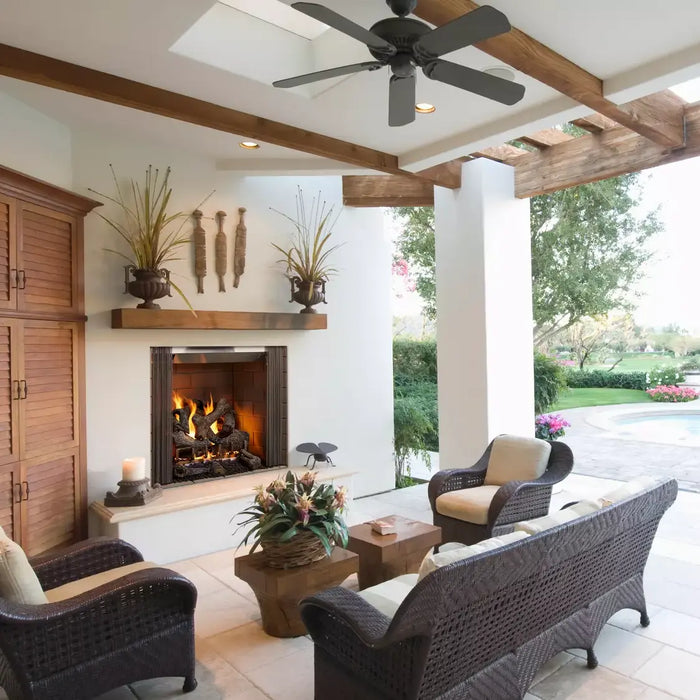 Majestic Castlewood 42" Outdoor Wood Fireplace