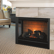 Majestic Corner Direct Vent Gas Fireplace - 36" - Patioscape Outdoors