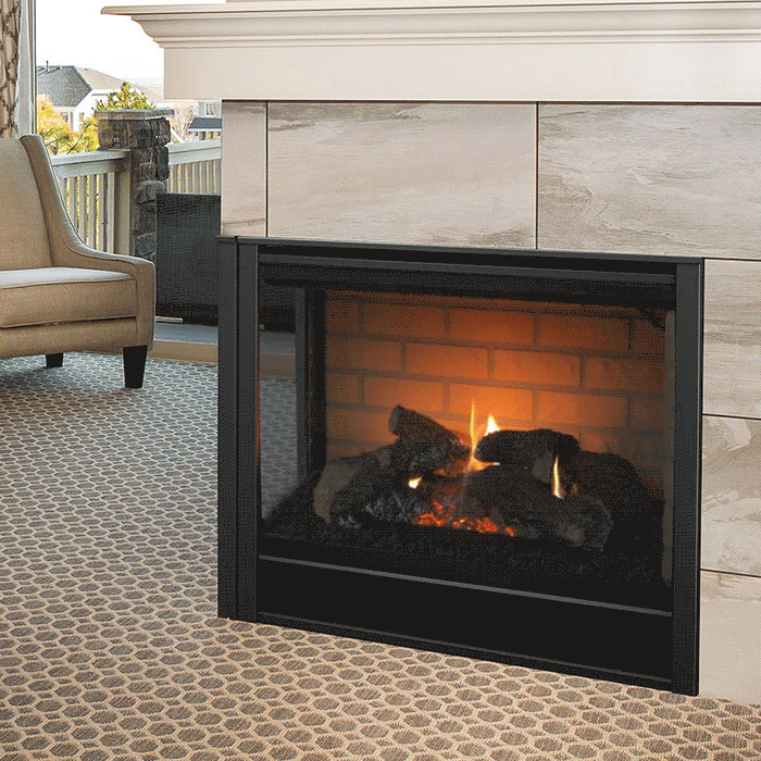 Majestic Corner Direct Vent Gas Fireplace - 36"