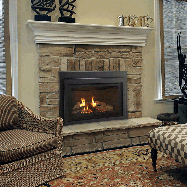Majestic Jasper 30" Direct Vent Gas Fireplace Insert - Patioscape Outdoors