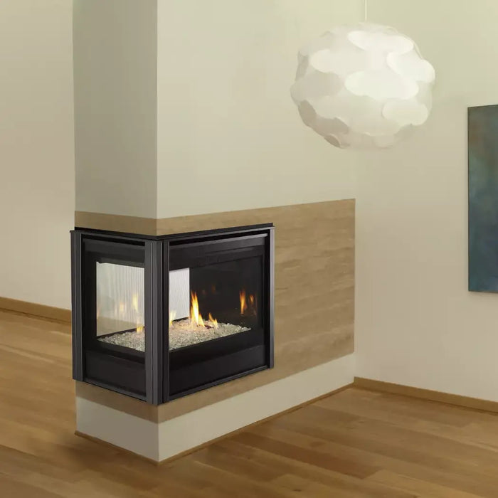Majestic Pier 36" Direct Vent Multi-Sided Gas Fireplace