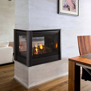 Majestic Pier 36" Direct Vent Multi-Sided Gas Fireplace - Patioscape Outdoors
