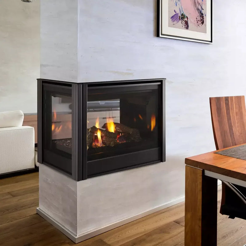 Majestic Pier 36" Direct Vent Multi-Sided Gas Fireplace - Patioscape Outdoors