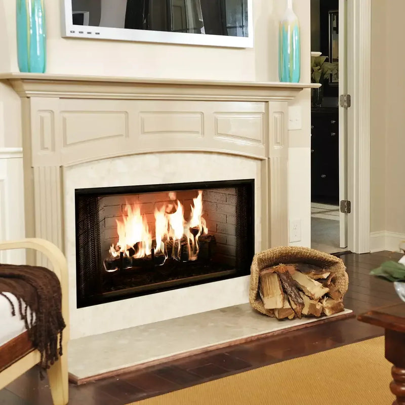 Majestic Royalton 36" Radiant Wood Burning Fireplace - BE36 - Patioscape Outdoors