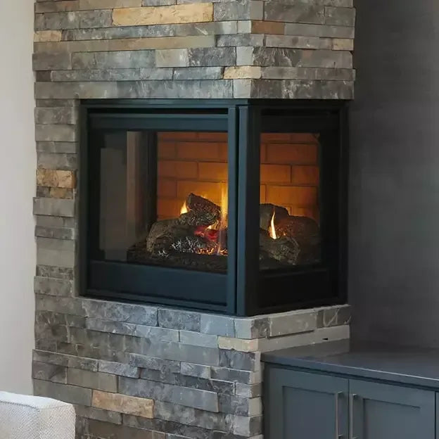 Majestic Corner Direct Vent Gas Fireplace - 36" - Patioscape Outdoors