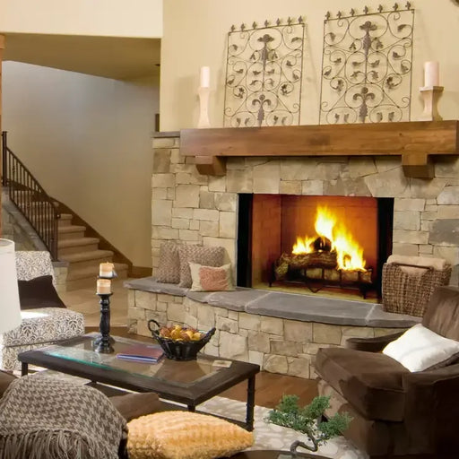 Majestic Biltmore 36" Radiant Wood Burning Fireplace - SB60 - Patioscape Outdoors
