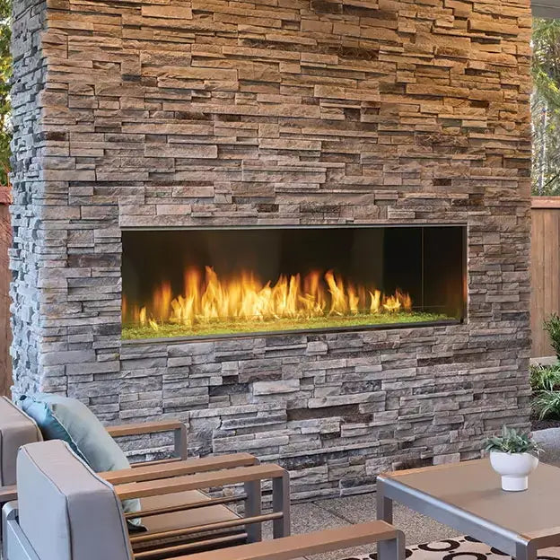 Majestic Lanai 60" Outdoor Linear Gas Fireplace