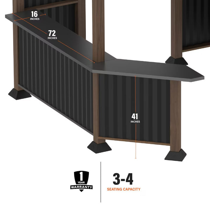 Blackstone 10' x 10' Bar and Grill Pavilion - 6000