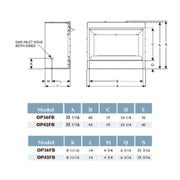 Empire Carol Rose Outdoor 42" Vent-Free Fireplace - Patioscape Outdoors