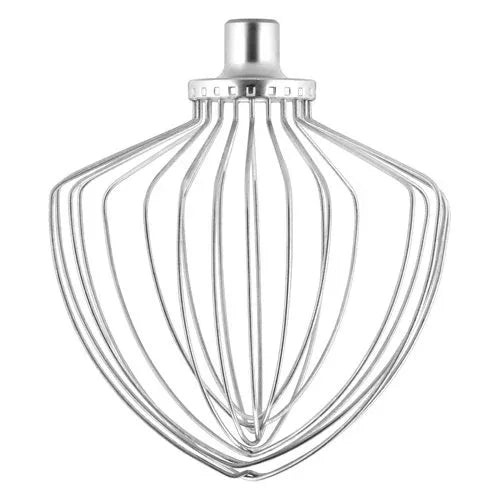 KitchenAid KSMC7QEW Commercial Stainless Steel 7 qt. Elliptical 11-Wire Whisk - Patioscape Outdoors