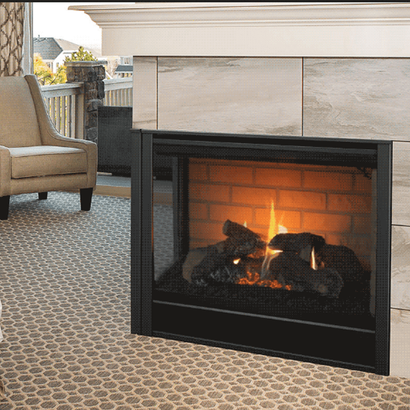 Majestic Corner Direct Vent Gas Fireplace - 36"