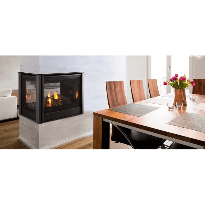 Majestic Pier 36" Direct Vent Multi-Sided Gas Fireplace