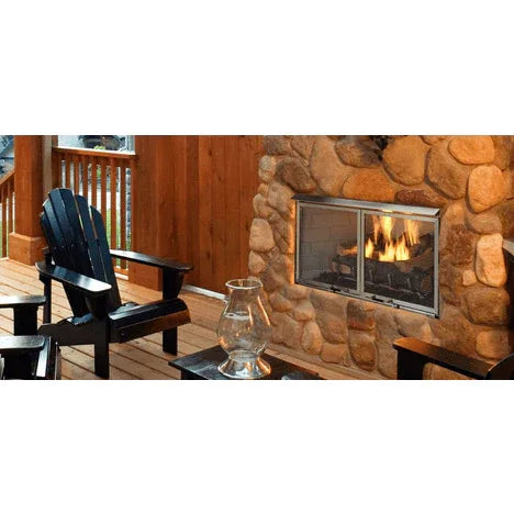 Majestic Villawood 42" Outdoor Wood Fireplace - Patioscape Outdoors