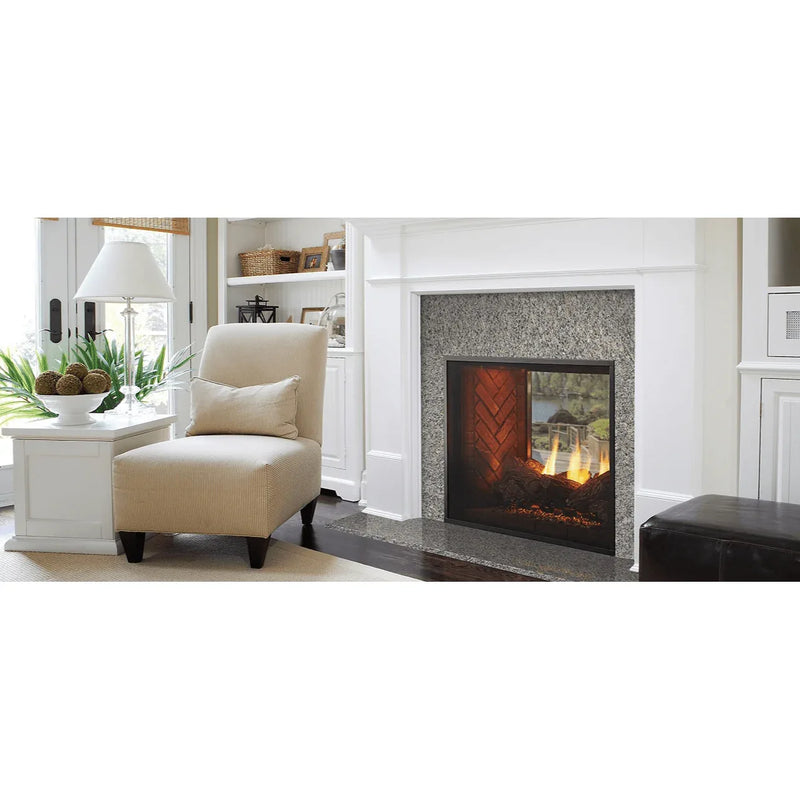 Majestic Fortress Indoor/Outdoor See-Through Gas Fireplace - 36" - Patioscape Outdoors