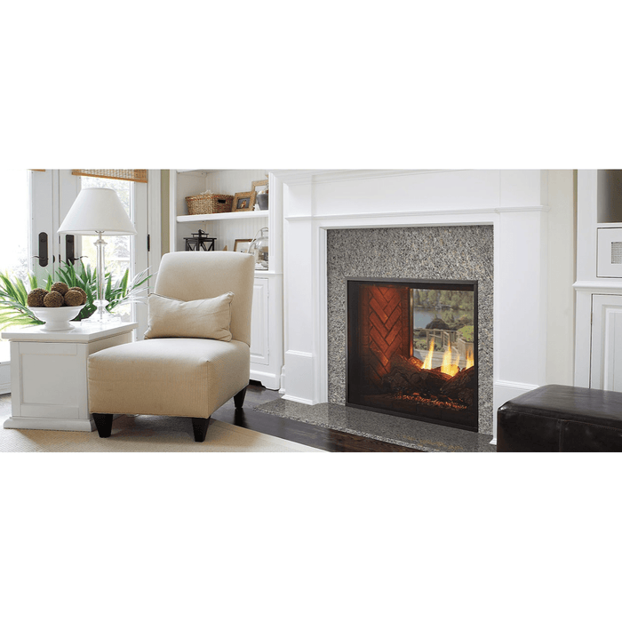 Majestic Fortress Indoor/Outdoor See-Through Gas Fireplace - 36"